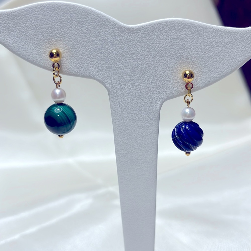 Pearl earrings